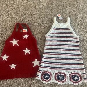 Girls knit tops